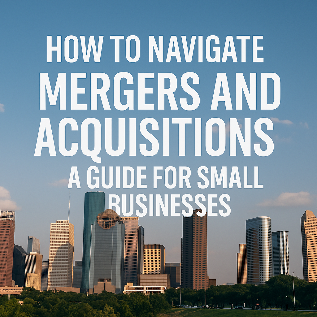 How to Navigate Mergers and Acquisitions | Guide for Businesses in Houston | 2025